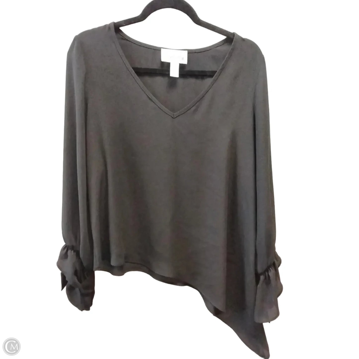 Blouse Long Sleeve By Joseph Ribkoff In Black, Size: L
