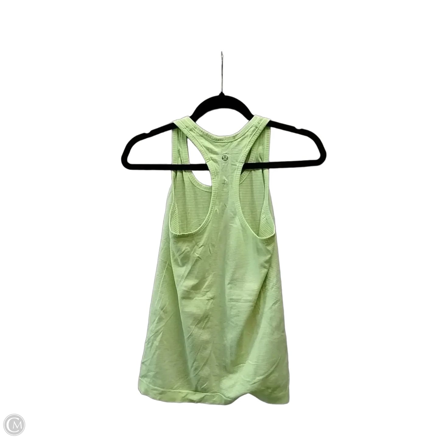 Athletic Tank Top By Lululemon In Green, Size: L
