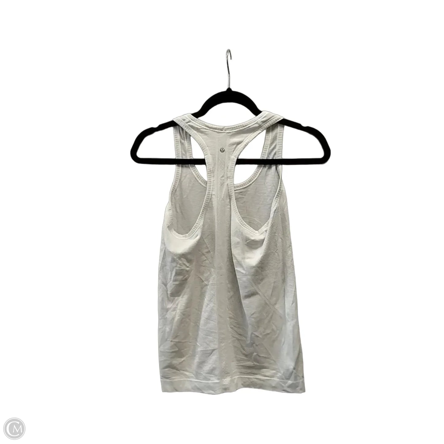 Athletic Tank Top By Lululemon In White, Size: L
