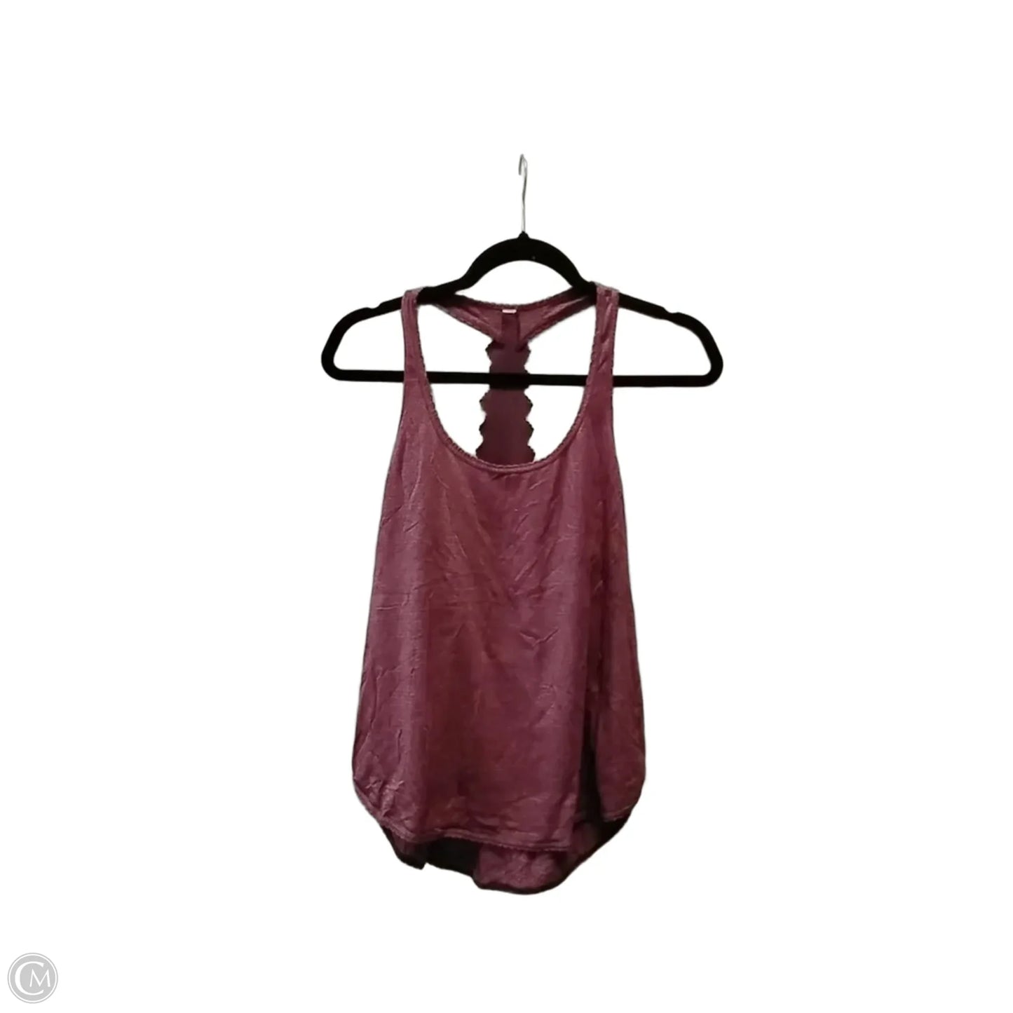 Athletic Tank Top By Lululemon In Red, Size: L