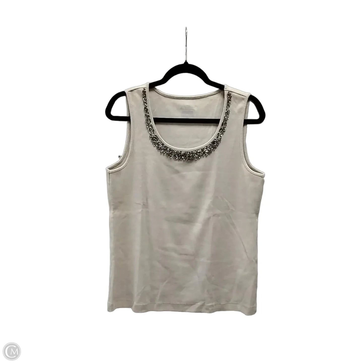 Tank Top By Chicos In Brown, Size: L