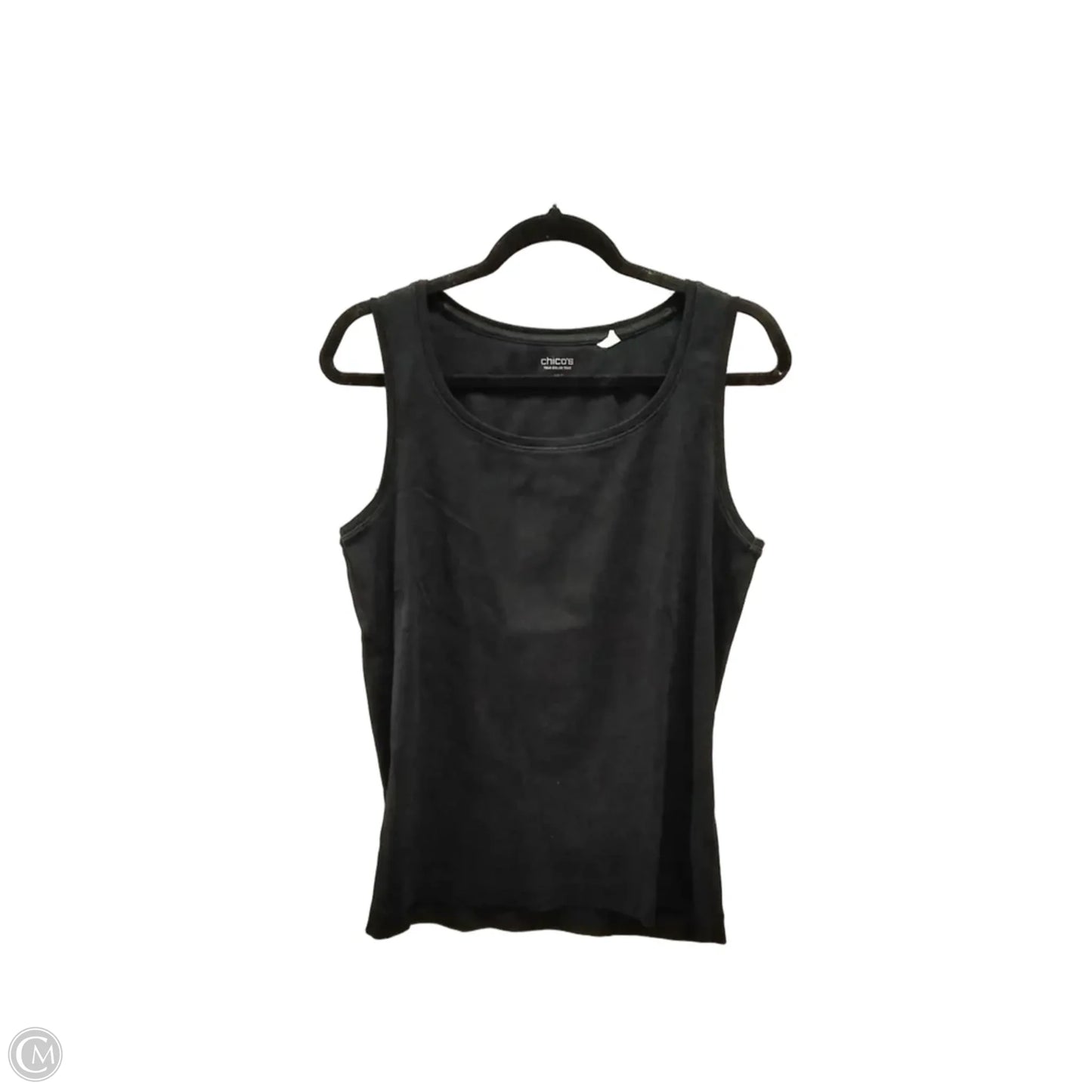 Tank Top By Chicos In Black, Size: L