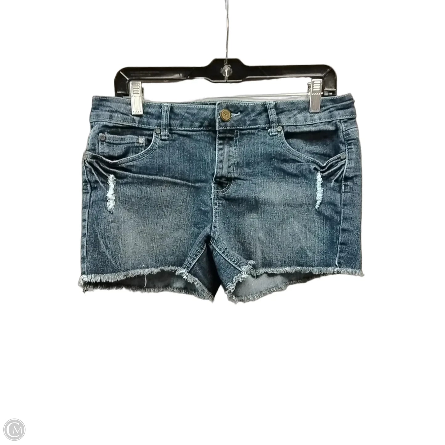 Shorts By Clothes Mentor In Blue Denim, Size: 12