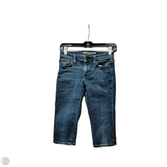 Shorts By Dkny City In Blue Denim, Size: 0