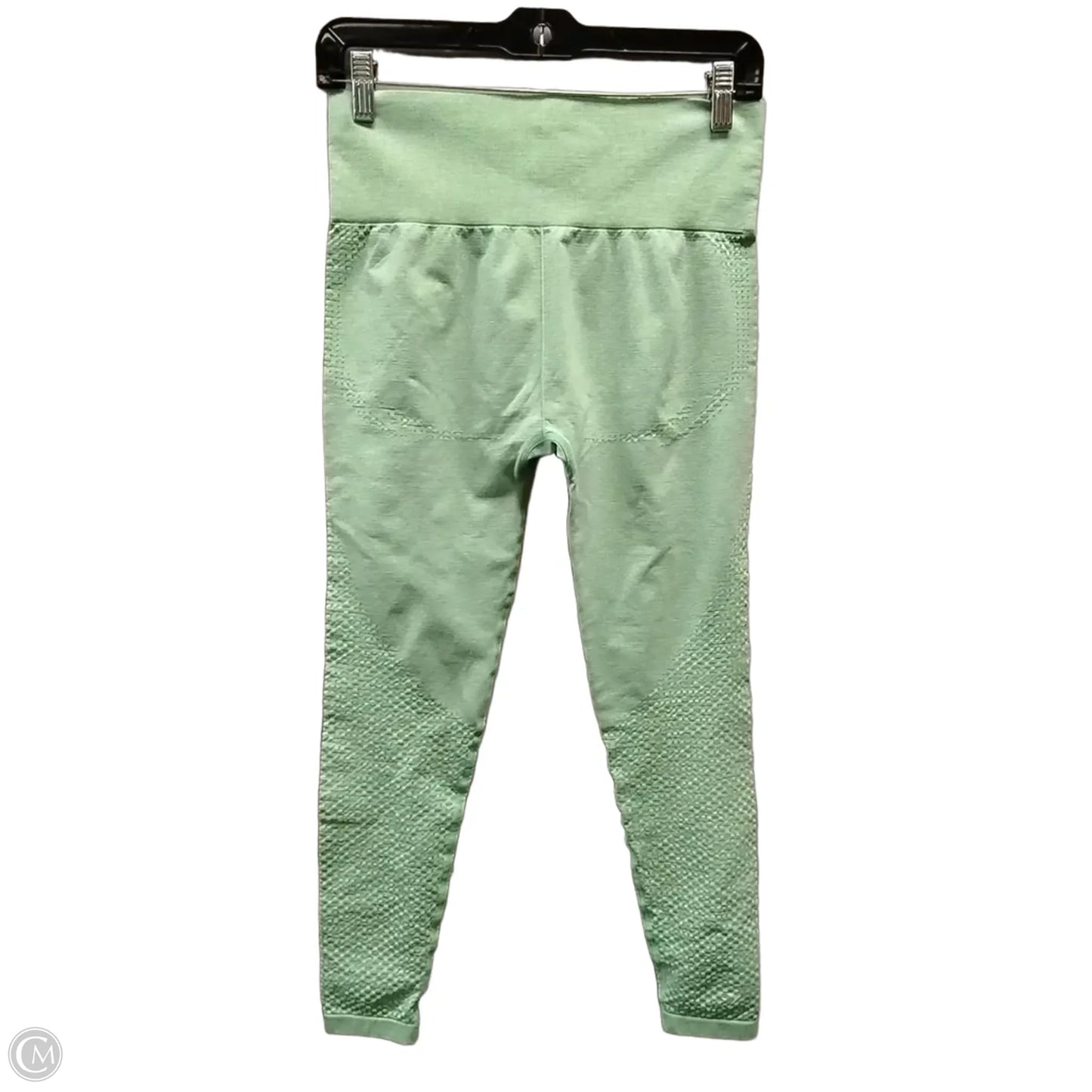 Athletic Leggings By Gym Shark In Green, Size: M