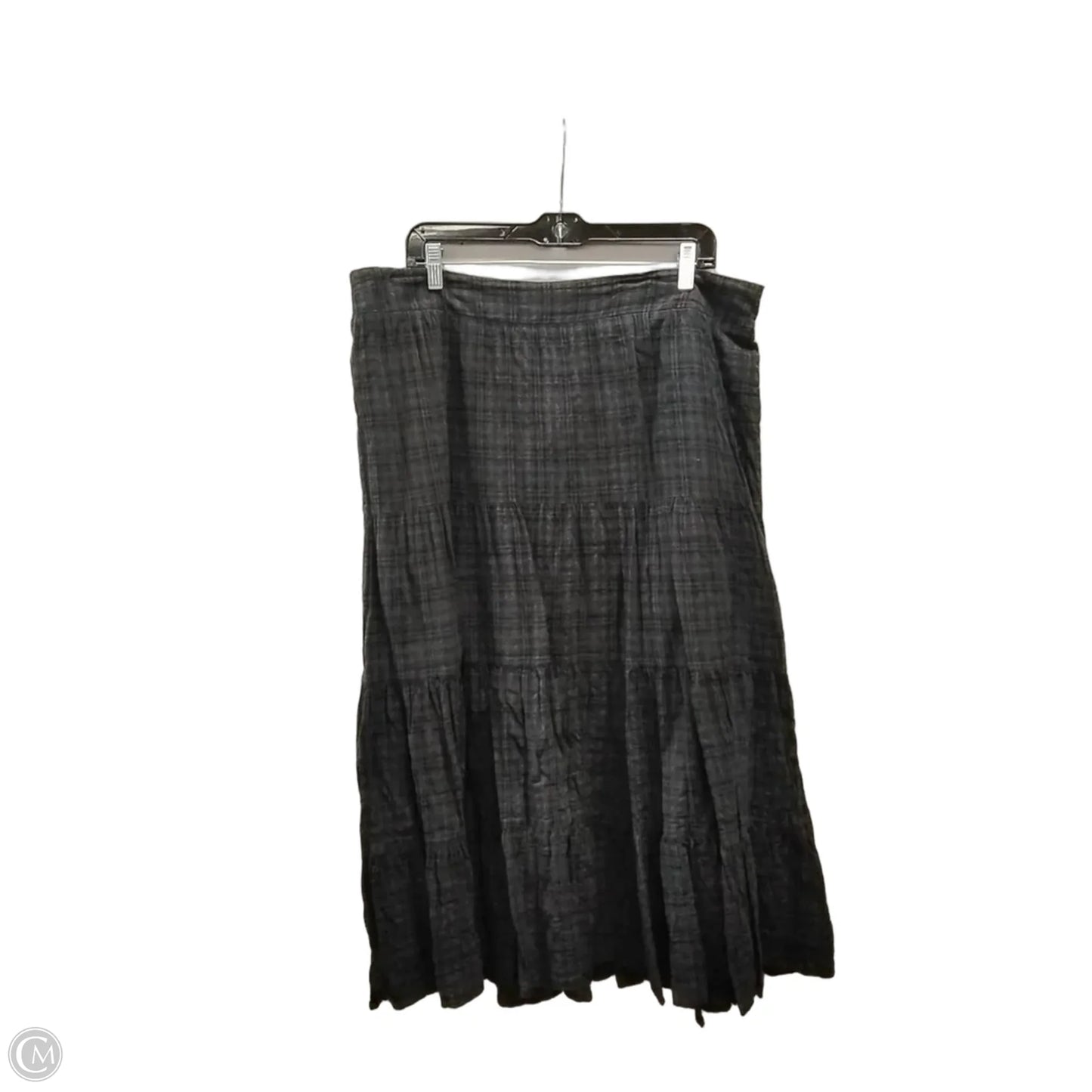 Skirt Midi By Lc Lauren Conrad In Black, Size: Xxl
