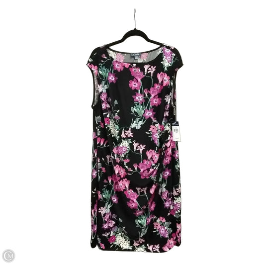 Dress Casual Maxi By Chaps In Floral Print, Size: 18