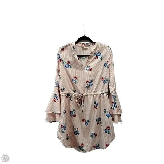 Top Long Sleeve By Blush In Striped Pattern, Size: Xl
