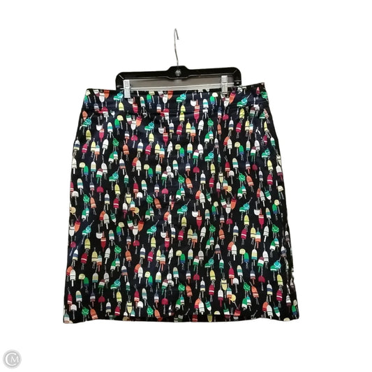 Skirt Mini & Short By Talbots In Blue, Size: 16w