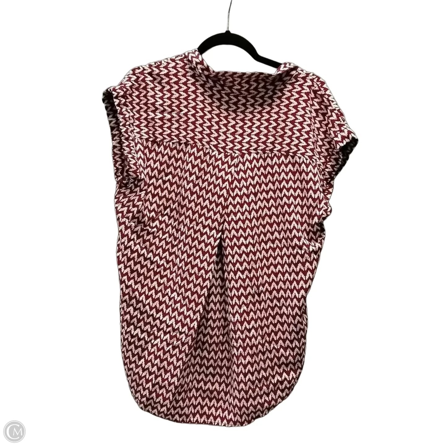 Top Short Sleeve By Jachs Girlfirend In Red, Size: L