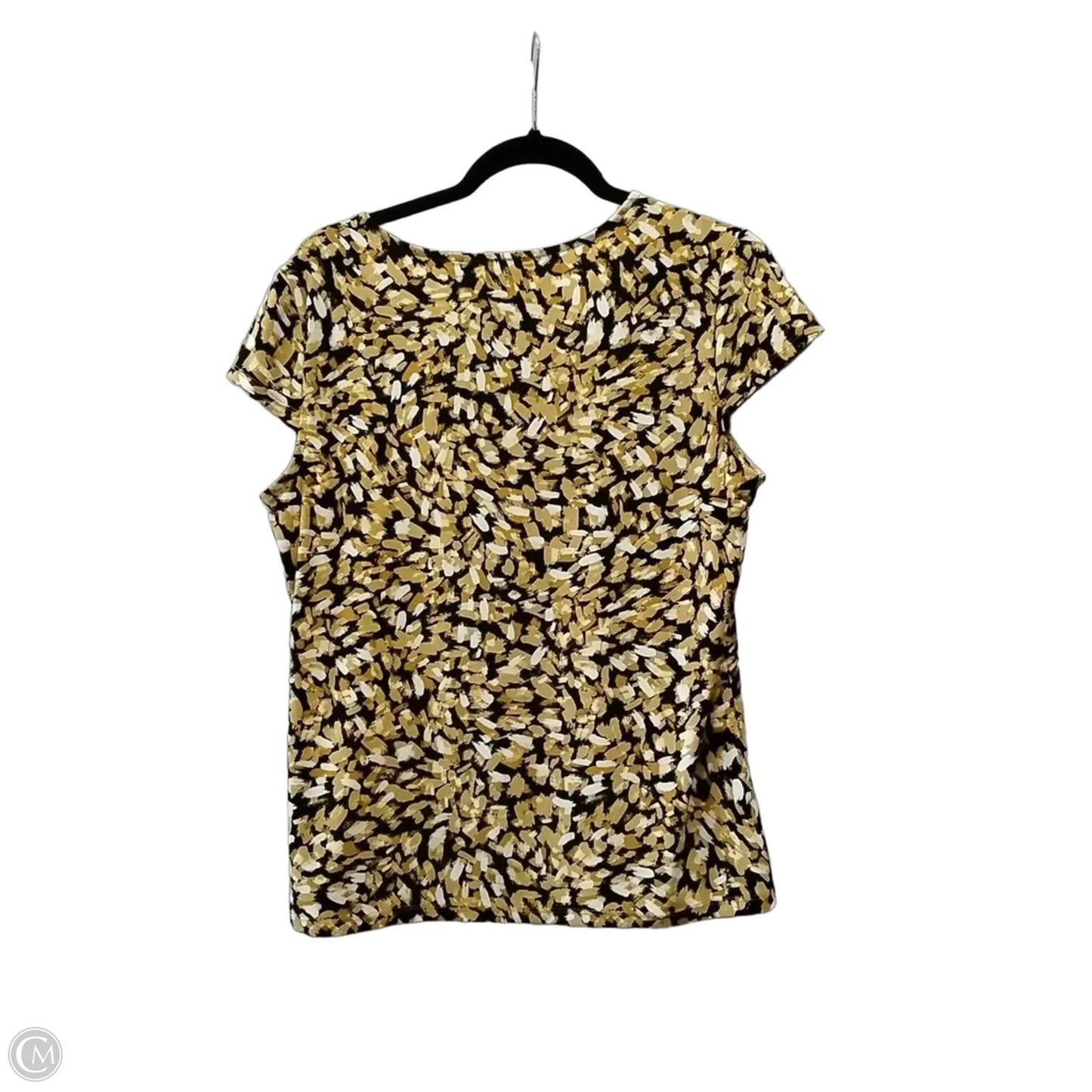 Blouse Sleeveless By Black Label In Yellow, Size: M