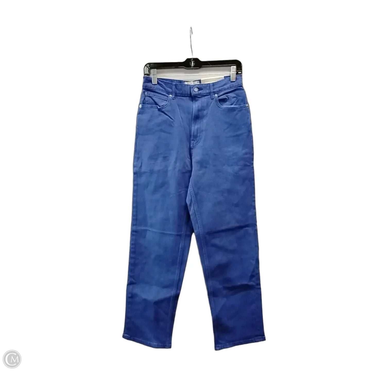 Jeans Straight By Evereve In Blue, Size: 4