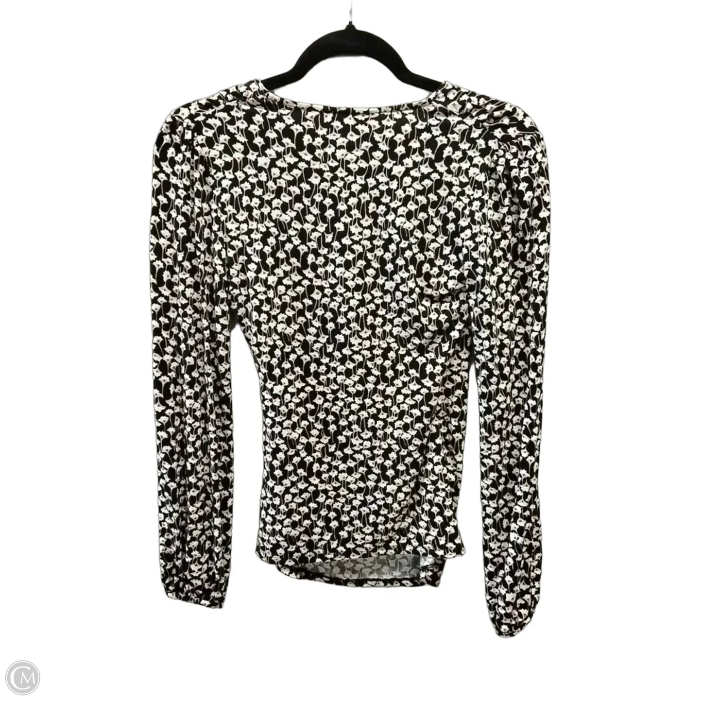 Top Long Sleeve By Boden In Black, Size: 4