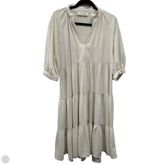 Dress Casual Maxi By Amanda Uprichard In White, Size: S