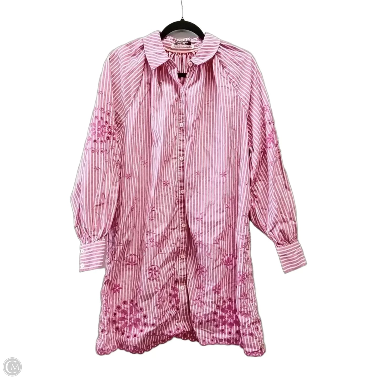 Top Long Sleeve By Scotch & Soda In Striped Pattern, Size: 3x