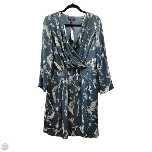 Dress Casual Midi By Banana Republic In Blue, Size: 10