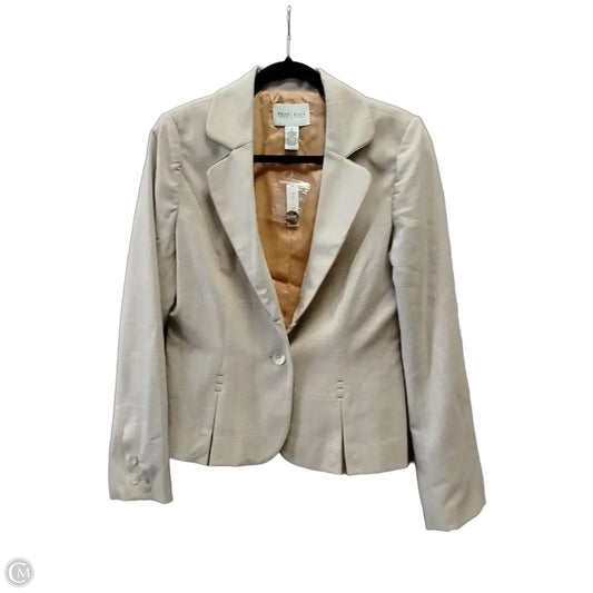 Blazer By White House Black Market In Beige, Size: 6