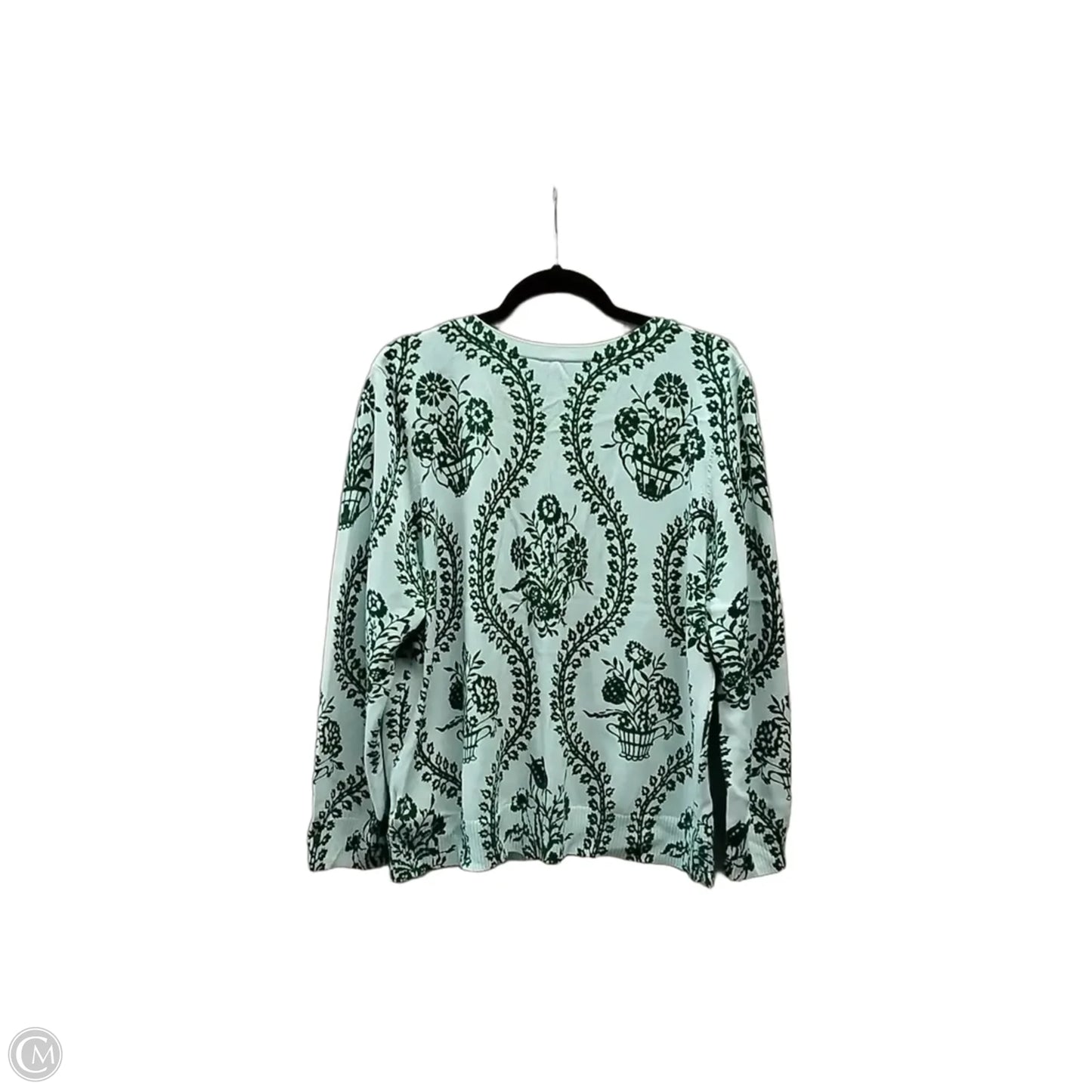 Cardigan By Talbots In Blue, Size: 1x