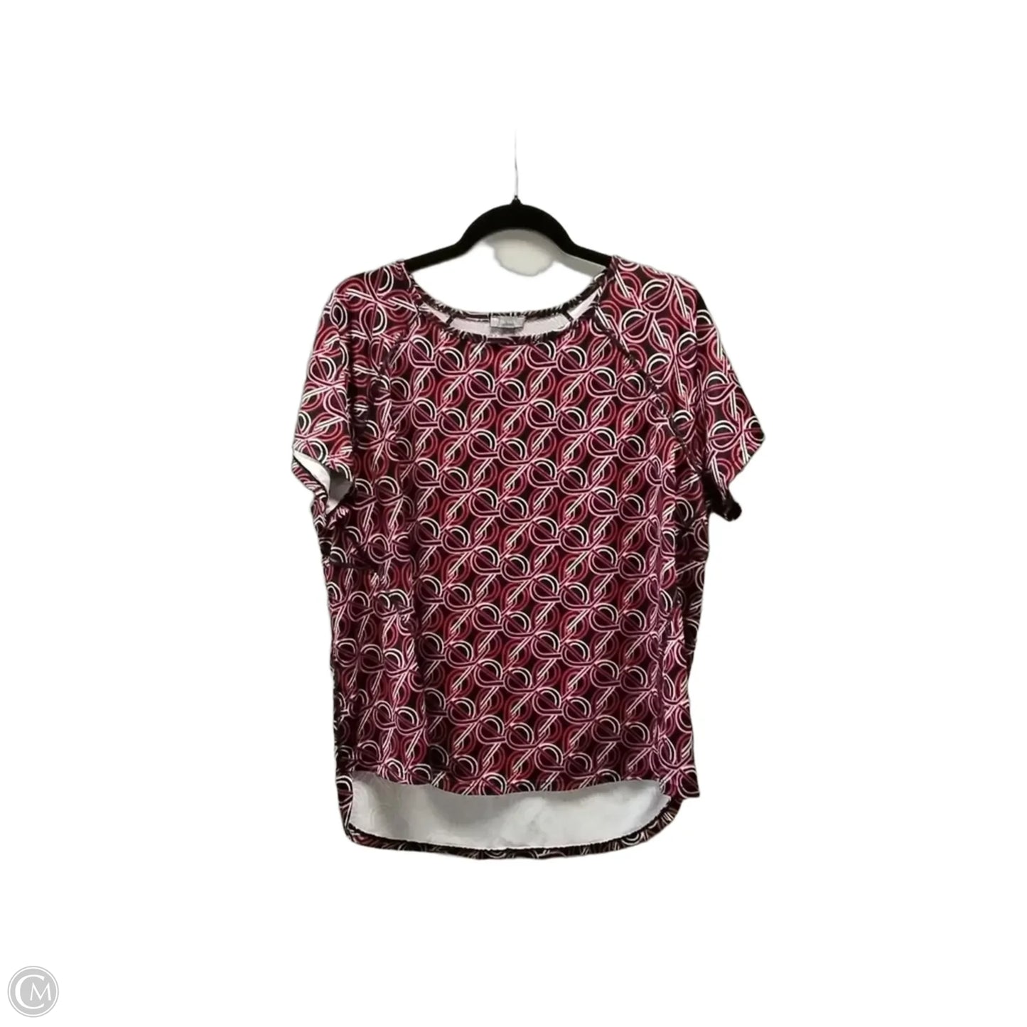 Athletic Top Short Sleeve By Talbots In Black, Size: 1x