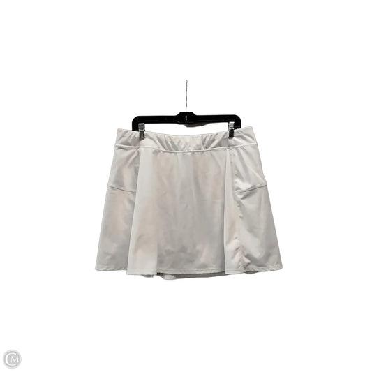 Skirt Mini & Short By Talbots In White, Size: Xl