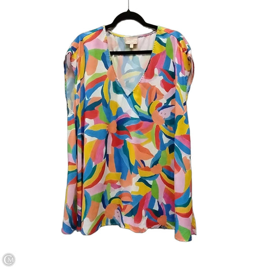 Top Short Sleeve By Show Me Your Mumu In Rainbow Print, Size: M