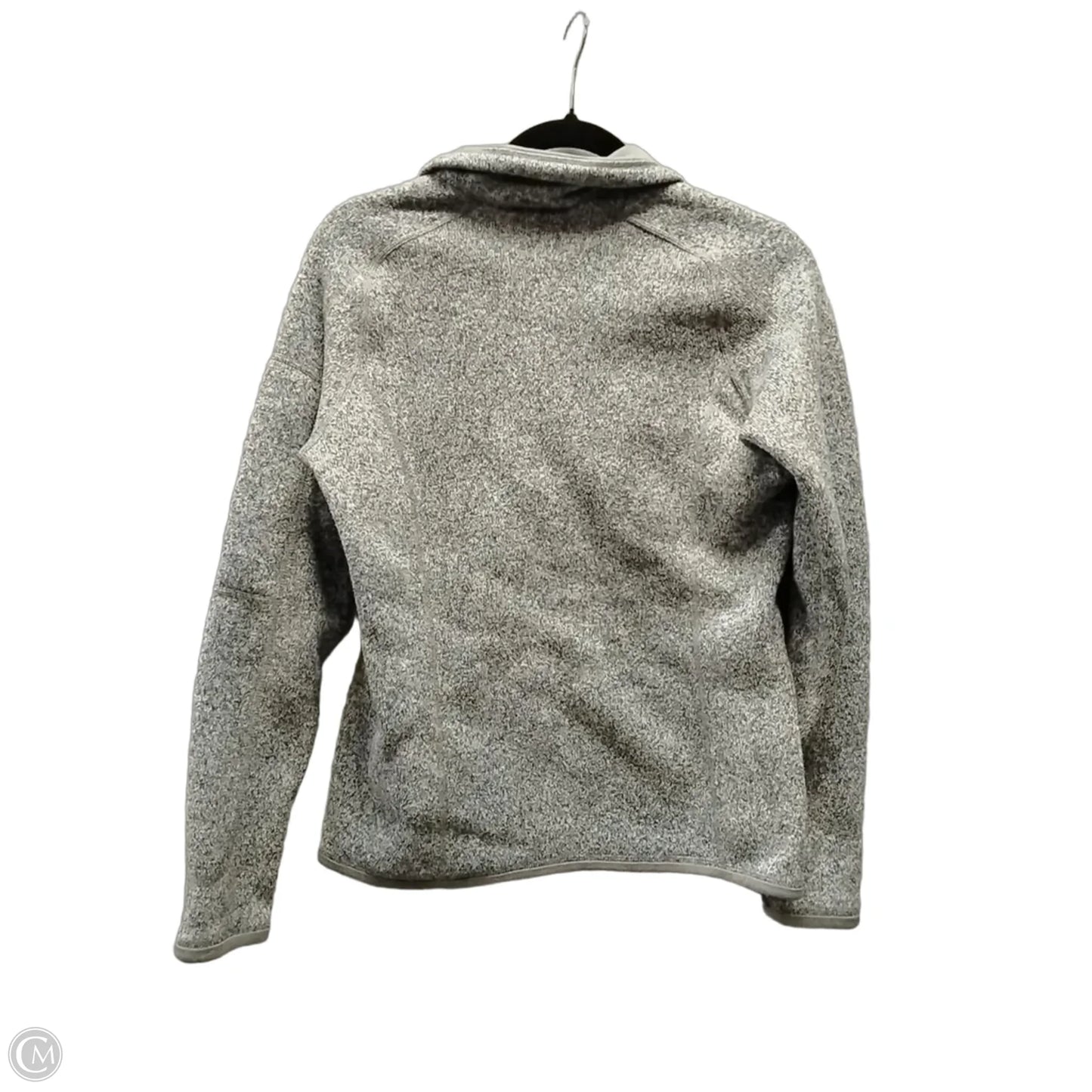 Jacket Fleece By Patagonia In Grey, Size: S