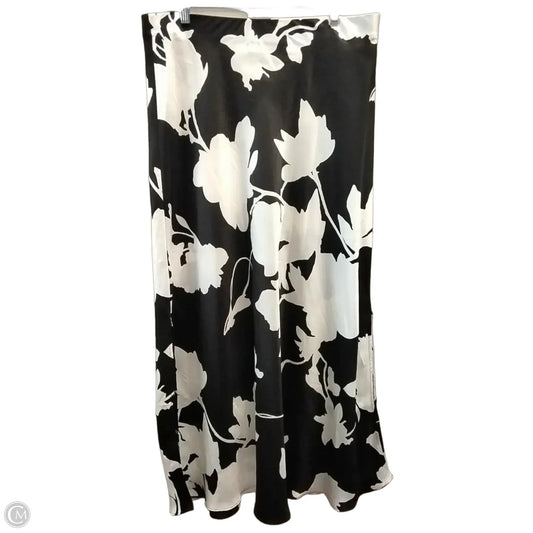Skirt Maxi By Inc In Black & White, Size: L