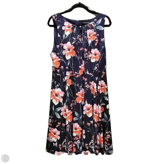 Dress Casual Midi By Ivanka Trump In Floral Print, Size: Xl