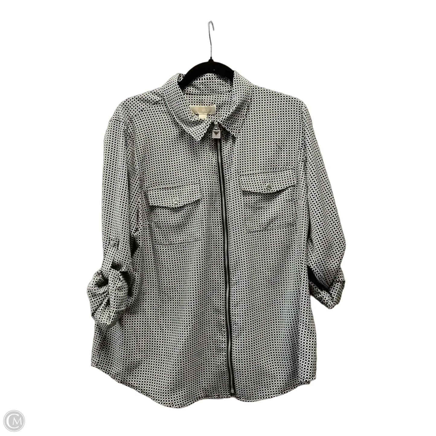 Jacket Other By Michael By Michael Kors In Geometric Pattern, Size: Xl