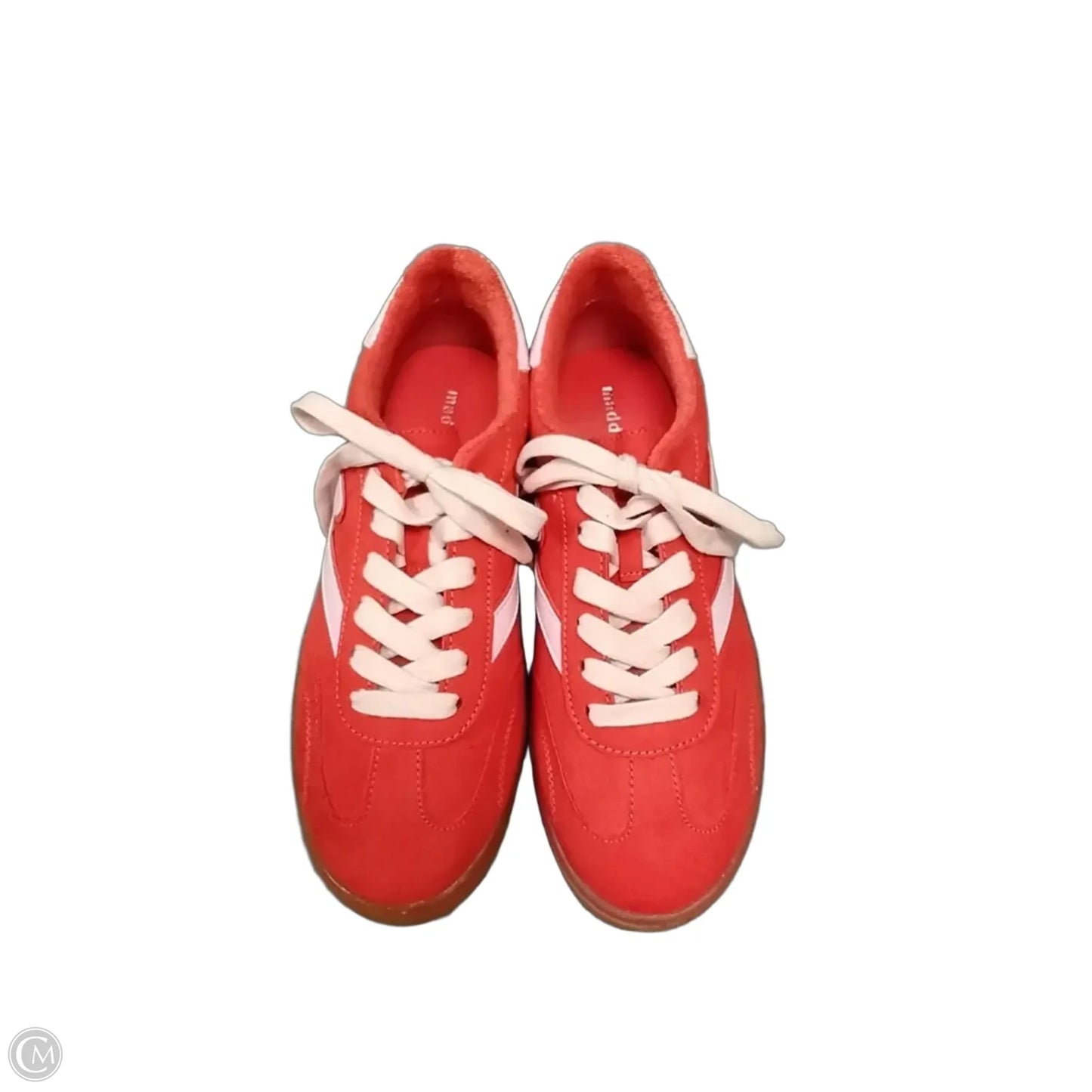 Shoes Sneakers By Madden Girl In Orange, Size: 7.5