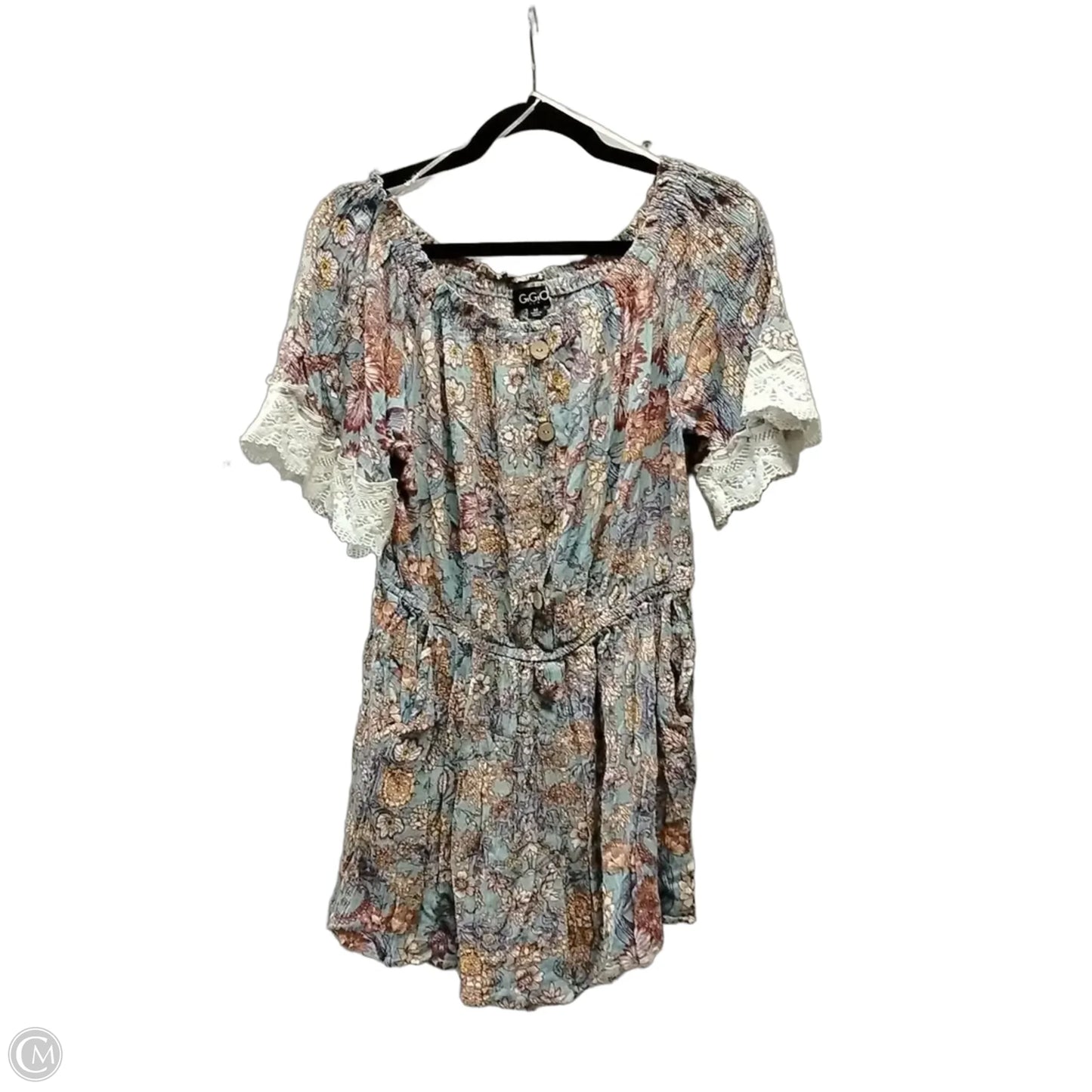 Romper By Gigio In Floral Print, Size: M