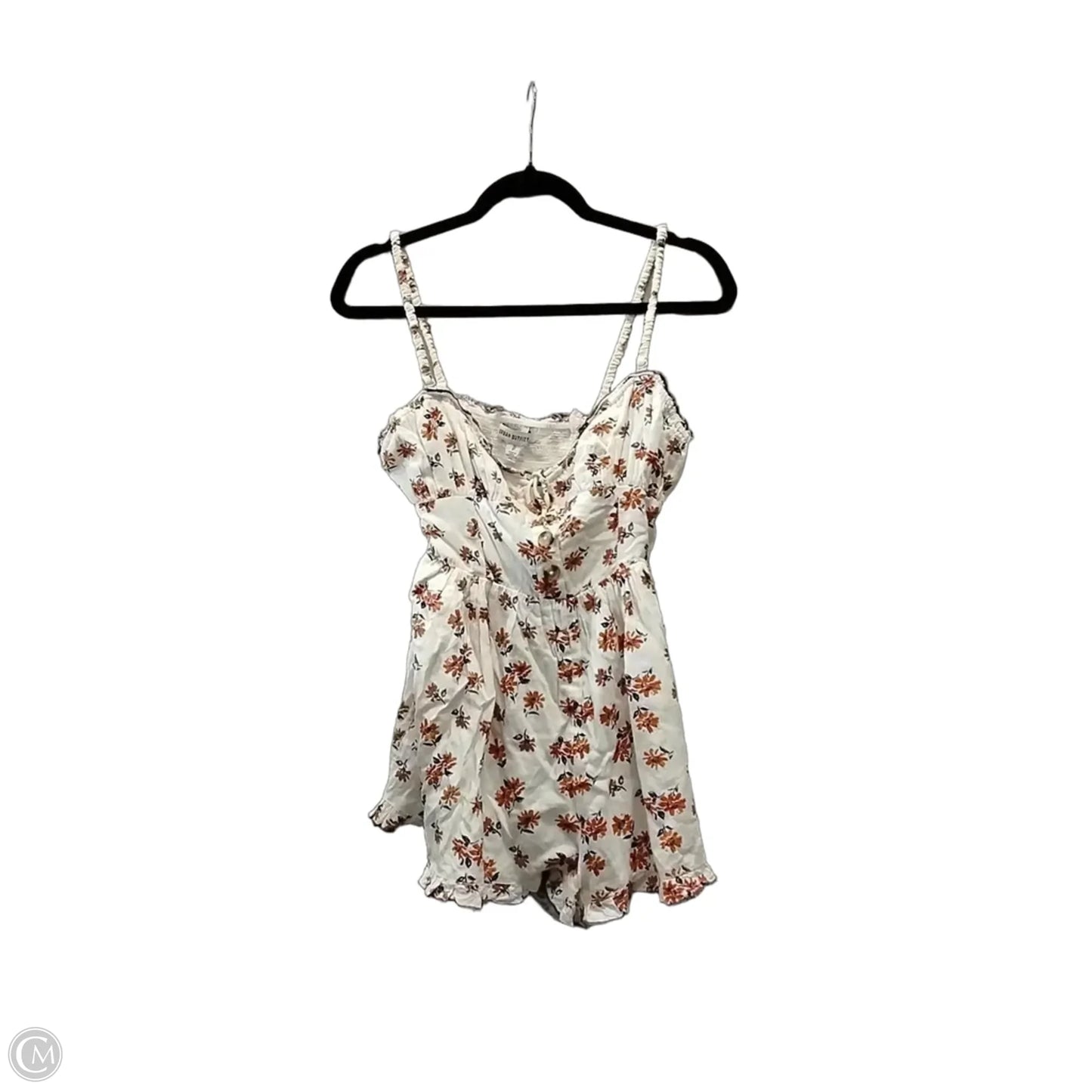 Romper By Urban Outfitters In White, Size: S