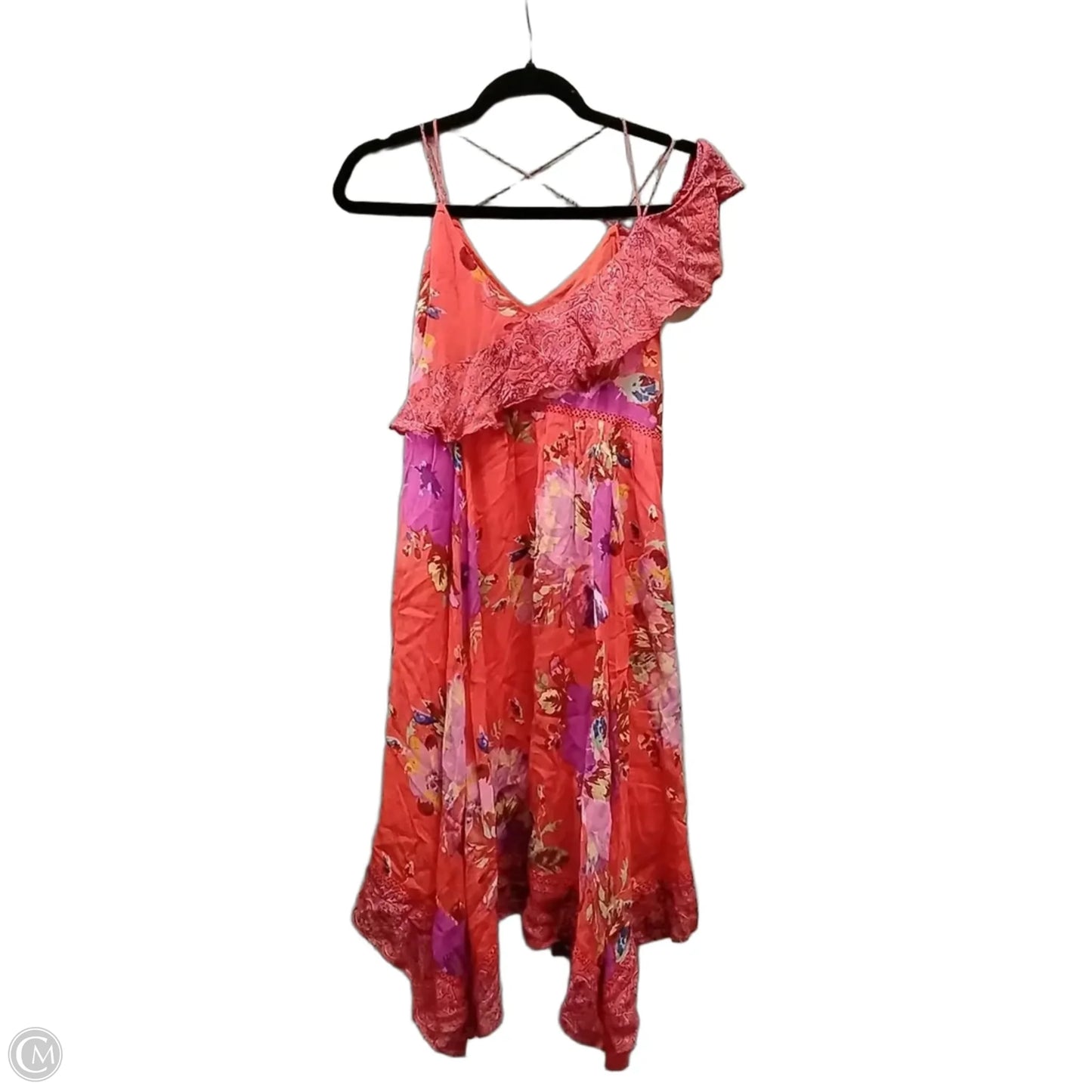 Dress Casual Midi By Maeve In Orange, Size: 0p