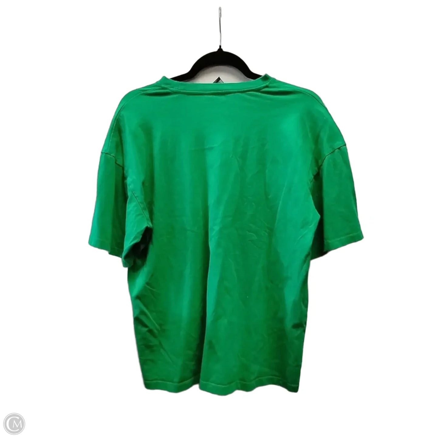 Top Short Sleeve By White Fox In Green, Size: M