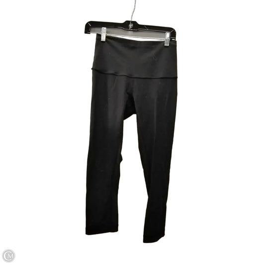 Athletic Capris By Lululemon In Black, Size: 6