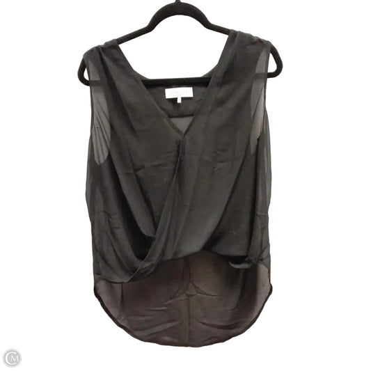 Blouse Sleeveless By Wayf In Black, Size: L