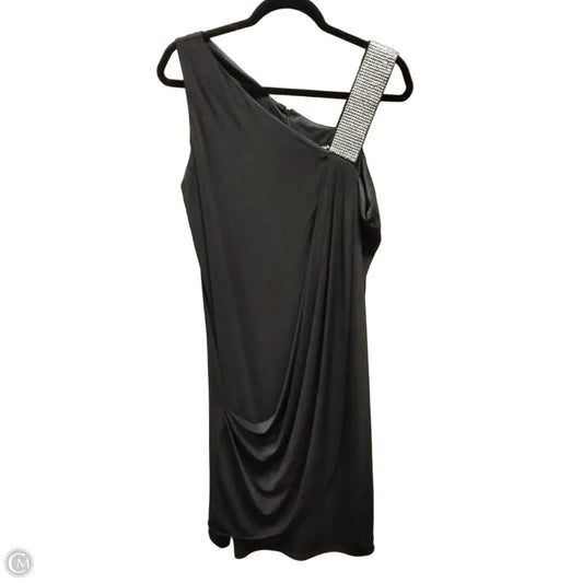 Dress Party Short By Clothes Mentor In Black, Size: 14