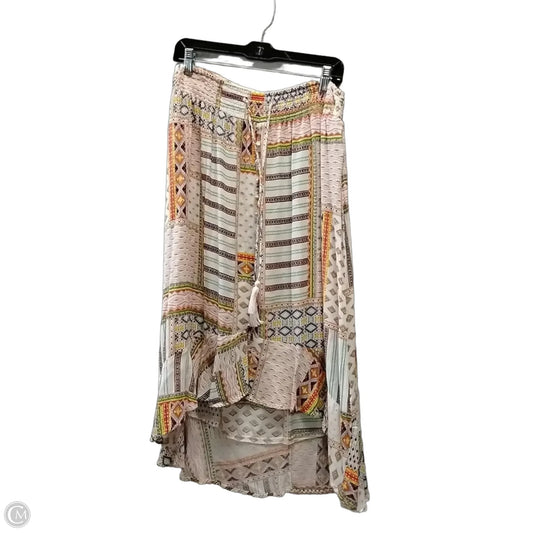 Skirt Maxi By Versona In Multi-colored, Size: M