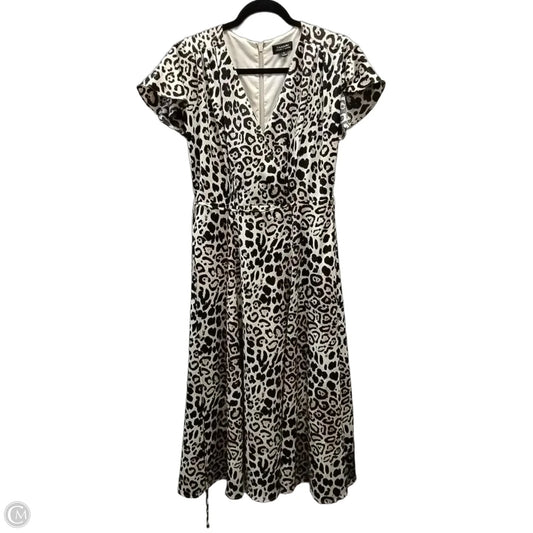 Dress Casual Maxi By Tahari In Animal Print, Size: 6