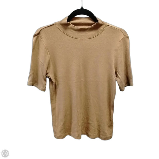 Top Short Sleeve By Joie In Brown, Size: M