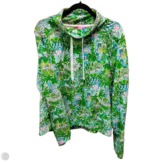 Sweatshirt Designer By Lilly Pulitzer In Green, Size: M
