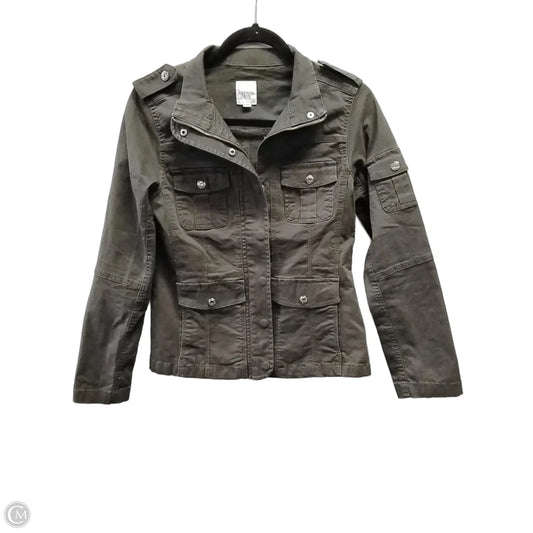 Jacket Denim By Kensie In Green, Size: S