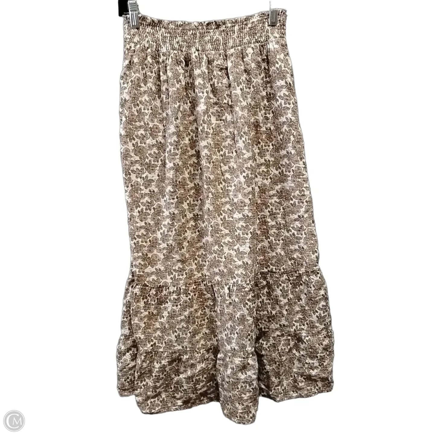 Skirt Maxi By Cupcakes And Cashmere In Brown, Size: M