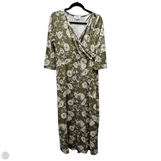 Dress Casual Maxi By Clothes Mentor In Green, Size: Xl