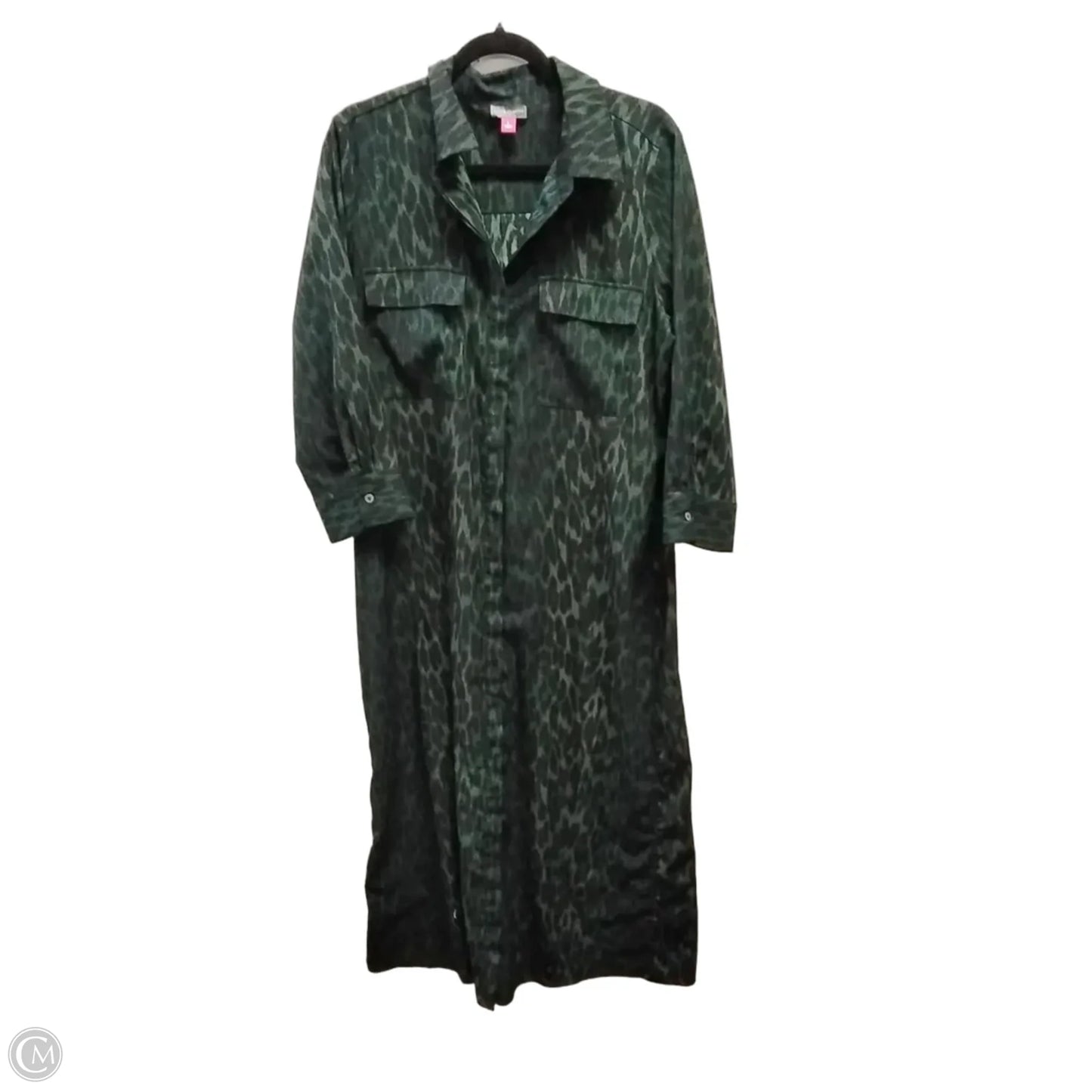 Dress Casual Maxi By Vince Camuto In Green, Size: L