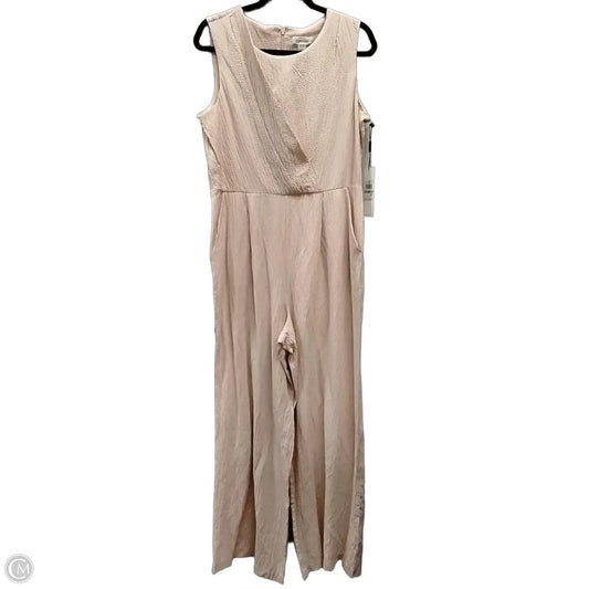Jumpsuit By Calvin Klein In Pink, Size: 12