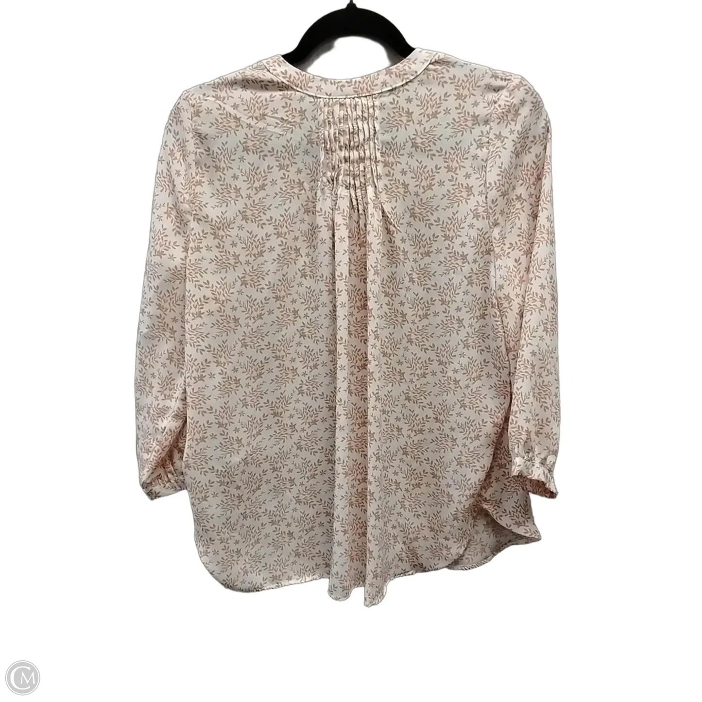 Blouse Long Sleeve By Jachs Girlfirend In White, Size: S