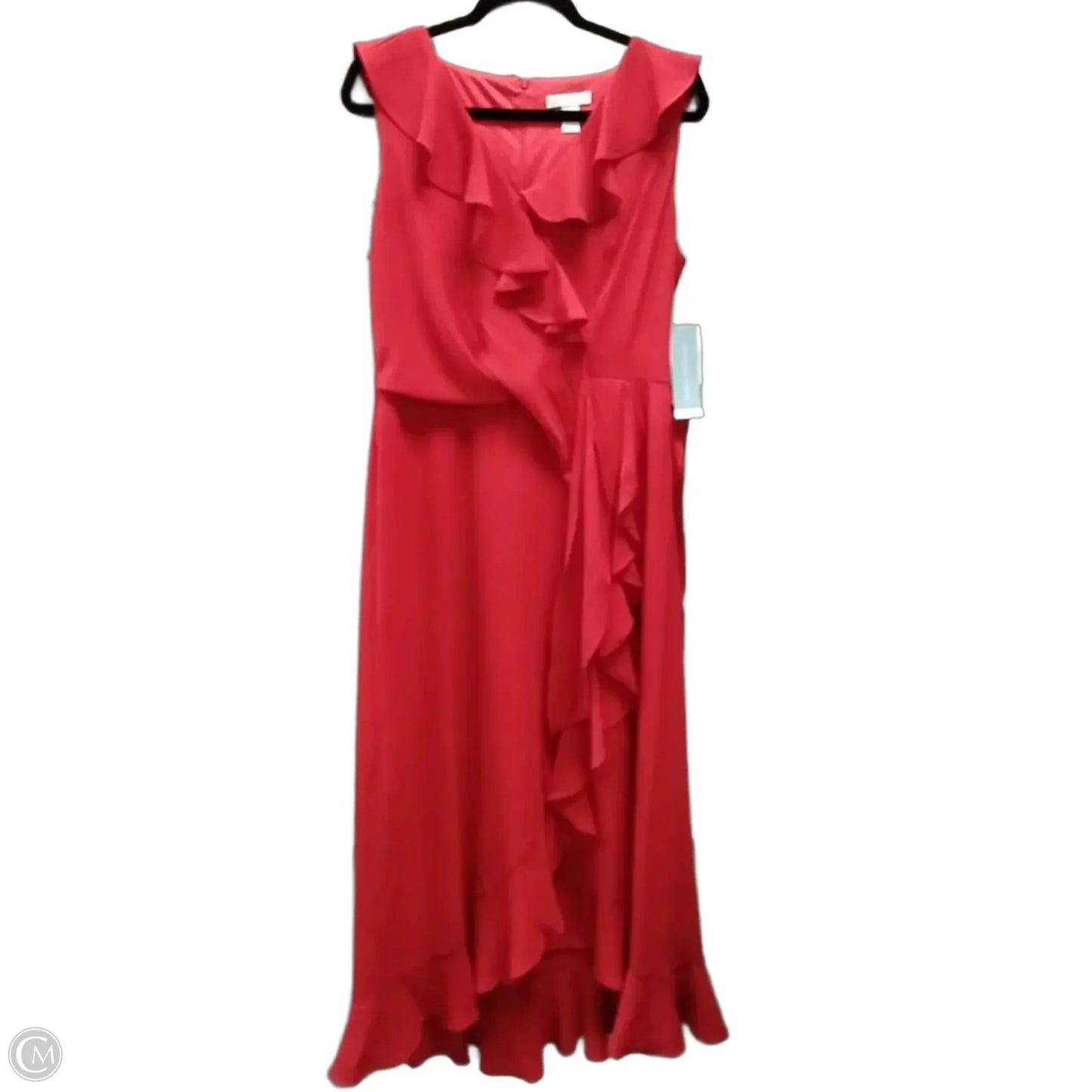 Dress Casual Maxi By London Times In Red, Size: 10