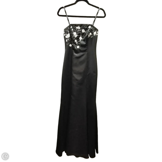 Dress Party Long By Clothes Mentor In Black, Size: 2