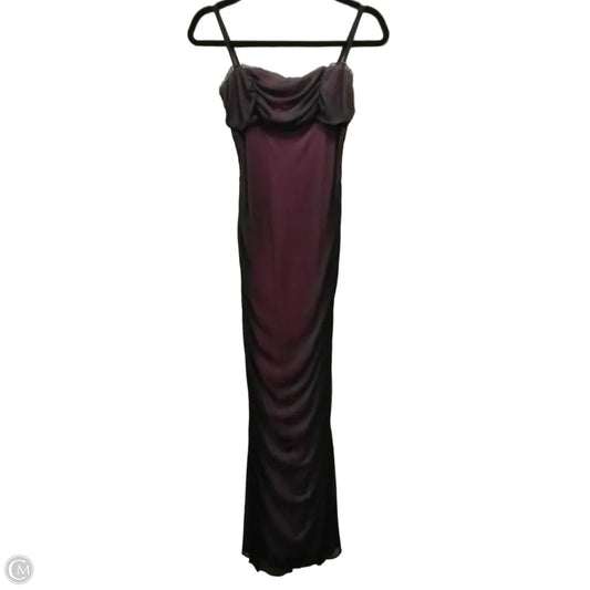 Dress Party Long By Clothes Mentor In Black, Size: 6